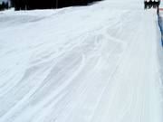 Perfectly groomed slope at Kimberley