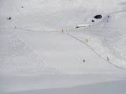 Pleasure slope from Salati Pass to Gabiet