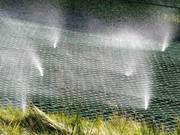 The mats are moistened to make sliding easier.