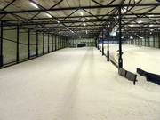 View of the beginner slope