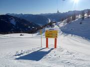 Signposting on the slopes