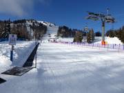 Practice area with conveyor belt in Folgàrida