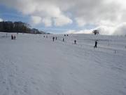 The slopes are all easy