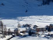 Practice slope Tarasp in the Lower Engadine