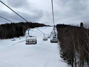 La Tempête Express - 4pers. High speed chairlift (detachable) with bubble