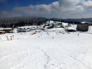 Beginner area at the Resi lifts