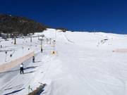 Practice slope in Livigno