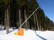 Snow-production lance in the ski resort of Špindlerův Mlýn