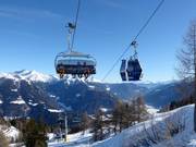 Panorama - Combined installation (6 pers. chair and 8 pers. gondola)