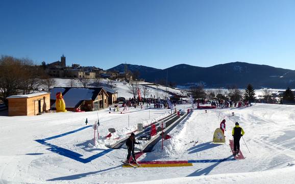 Family ski resorts Prades – Families and children Les Angles