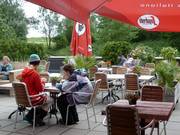 The sun terrace in the green