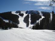 June Mountain with the challenging slopes