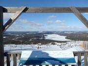 Top of Pyhä: 360° viewing platform with a view of Lake Pyhäjärvi