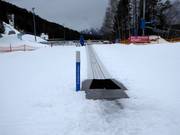Conveyor belt at the Sportalmlift