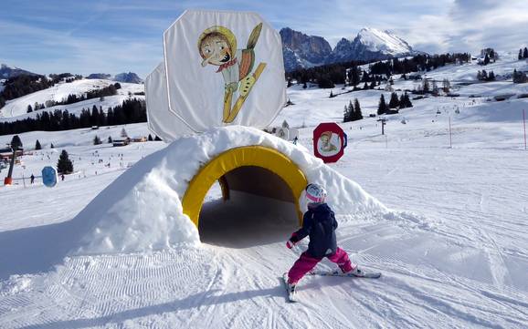 Family ski resorts Seiser Alm – Families and children Alpe di Siusi (Seiser Alm)