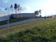 View of the outdoor slope