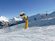 Snow cannon at Giggijoch