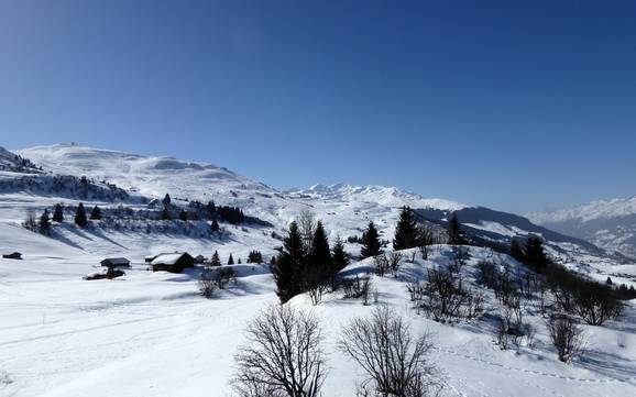 Val Lumnezia: size of the ski resorts – Size Obersaxen/Mundaun/Val Lumnezia