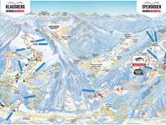 Trail map Speikboden – Skiworld Ahrntal