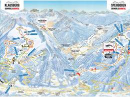 Trail map Speikboden – Skiworld Ahrntal