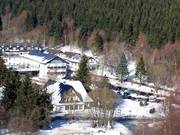 The Hotel Winterberg is located right next to the Brembergkopf 2 ski lift.