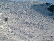 Mogul slope Große Mulde in Warth