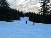 Ski route to Vandans