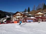 Accommodation directly on the slopes