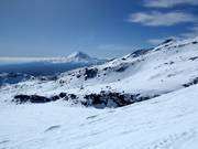 Off-piste areas Amphitheatre, Angus' Face and Tennent's Headwall