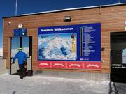 Information board at the Kombibahn