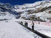 Conveyor belt 1 in the Murmi Snowpark practice area