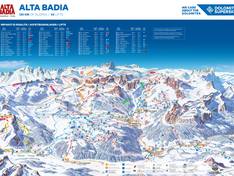 Trail map Alta Badia