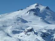 Glacier slopes Grande Motte in Tignes