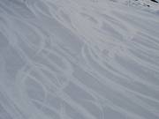 Only a few tracks in the late morning