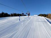 Easy slope 2 at the 10-seater gondola lift Kreischberg