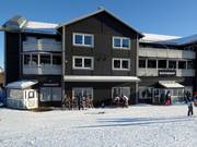 Very well-maintained appearance in the Lindvallen/Högfjellet ski area