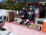 Free drinks, chocolate bars and sun cream in the ski resort