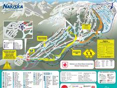 Trail map Nakiska