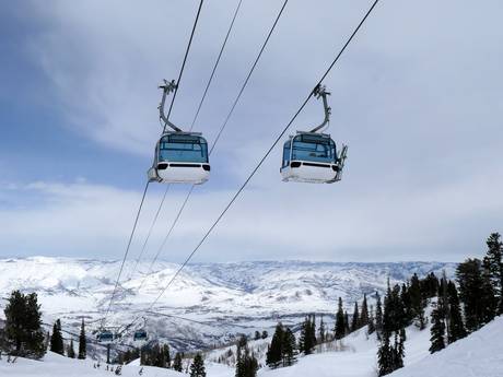 Western United States: best ski lifts – Lifts/cable cars Snowbasin