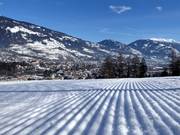 Very well-groomed slopes at Hochstein