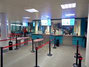 Well-maintained ticket area in Madonna di Campiglio