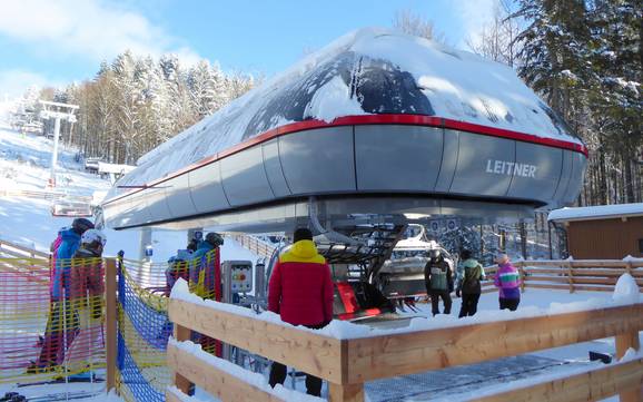 Almberg-Haidel-Dreisessel: Ski resort friendliness – Friendliness Mitterdorf – Almberg