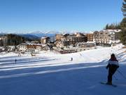 View of the accommodations in Obereggen