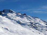 Black slopes and freeride at the Hochzeiger 2.5 lift