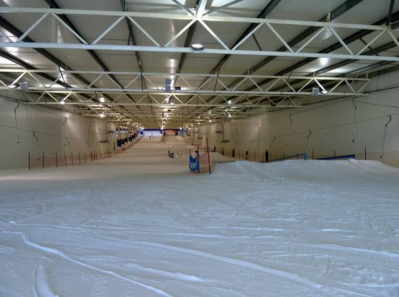 Main slope in SnowWorld Terneuzen