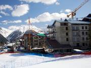 First for the Olympic heroes, then for everyday guests - apartment building with ski-in/ski-out