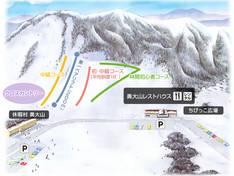 Trail map Kagamiganaru