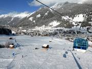 View of Lermoos from the Familyjet