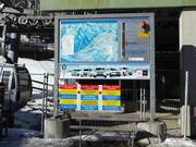 Information board at the valley station