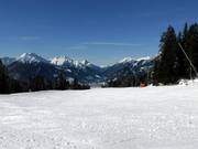 Wide and easy slopes